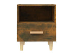 Tables de chevet 2 pcs Chêne fumé 40x35x47 cm FWZG42944