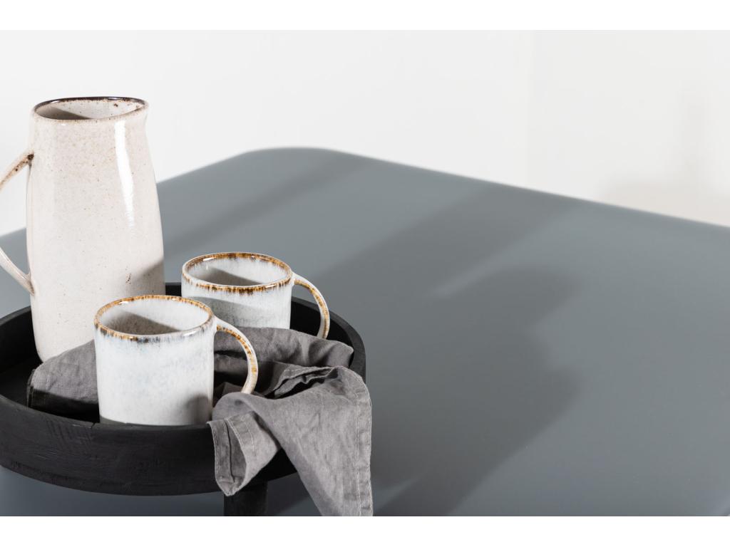 Lumenao Table de salle à manger noire. CTSF26687