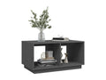 Table basse Gris 80x50x40 cm Bois massif de pin UAQB23486