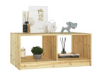 Table basse 75x50x33.5 cm bois de sapin massif PNHC96682