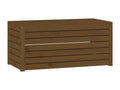 Boîte de jardin marron miel 101x50.5x46.5 cm bois massif de pin ZRKI70871