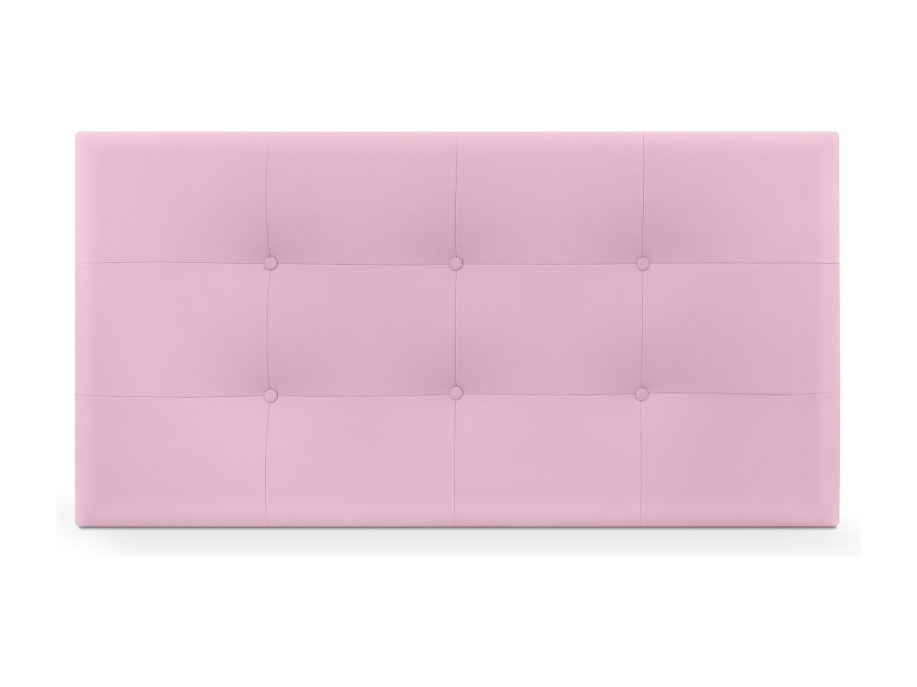 Zensova Tête de lit en Similicuir Capitonné 90x60cm Lits 80/ 90 - Rose ONKP38088