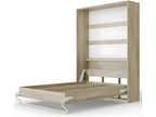 Armoire Lit escamotable 140x200cm Lit Rabattable Lit Mural Lumenaoérieur Vertical Chêne Lumenao /Chêne Lumenao VOPT52001