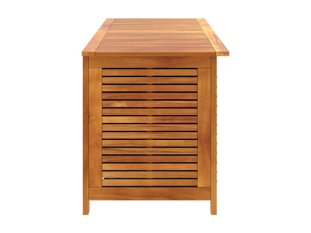 Boîte de rangement de jardin persiennes 150x50x56cm bois Zensova TMPJ41594