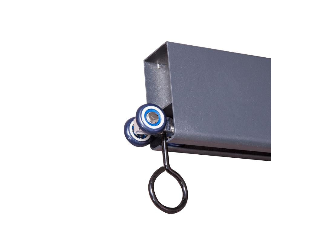 Tonnelle/ Zensova aluminium 3x3m toile coulissante rétractable - Gris Ecru - Zensova IHPS64456