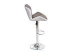 Tabouret de bar chaise grise 44x49x85 cm 04 0005263 AJRS28427