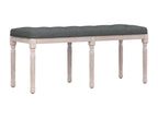 Banc Gris foncé 110x40x49 Zensova DXLB08532