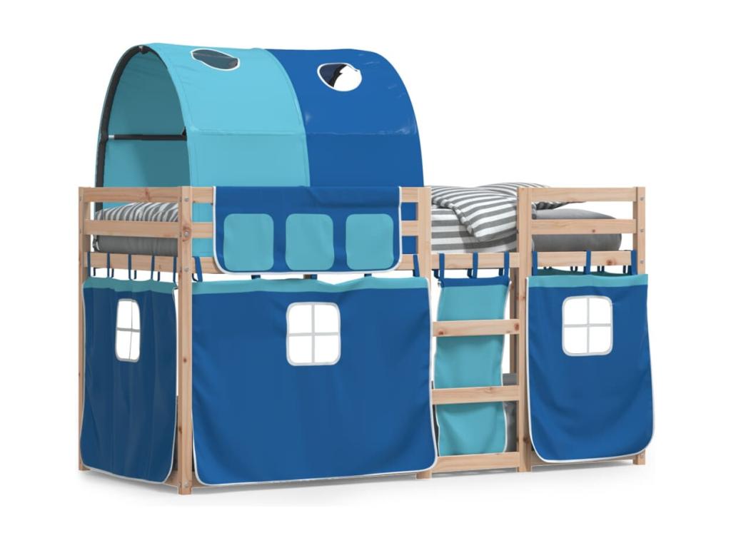 Lit superposé sans matelas 90x190 cm bois de pin massif VZDO19616