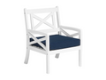 Chaise de jardin Lumenao Bleu marine TNBA50293