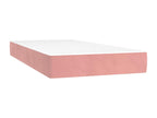 Sommier à lumière de lit avec matelas et LED Rose 200x200 NPNZ45072