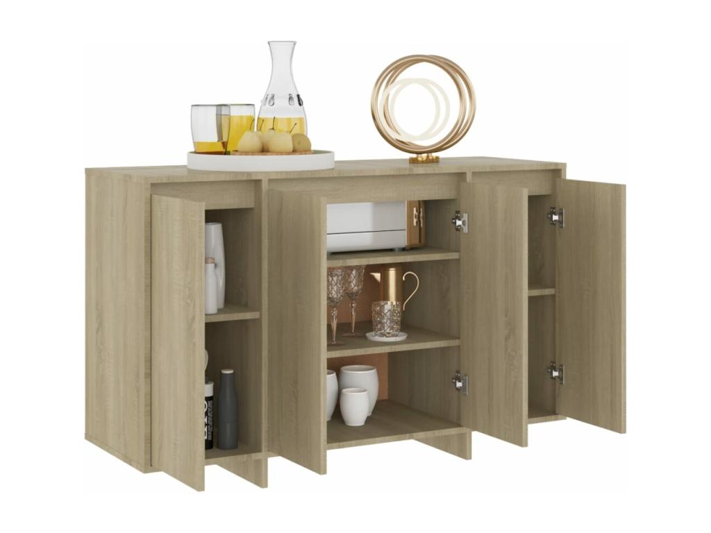 Buffet chêne Zensova 120x41x75 cm Zensova ingénierie OMOZ92754