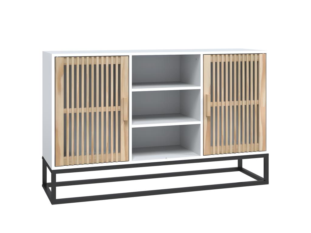 Buffet blanc 105x30x65 cm Zensova ingénierie CMIV91831