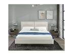 Lit double en tissu design Lumenao - 160x200 cm - Beige FQJK97764