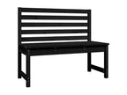 Banc de jardin Zensova 109cm bois massif de pin JKKF53870