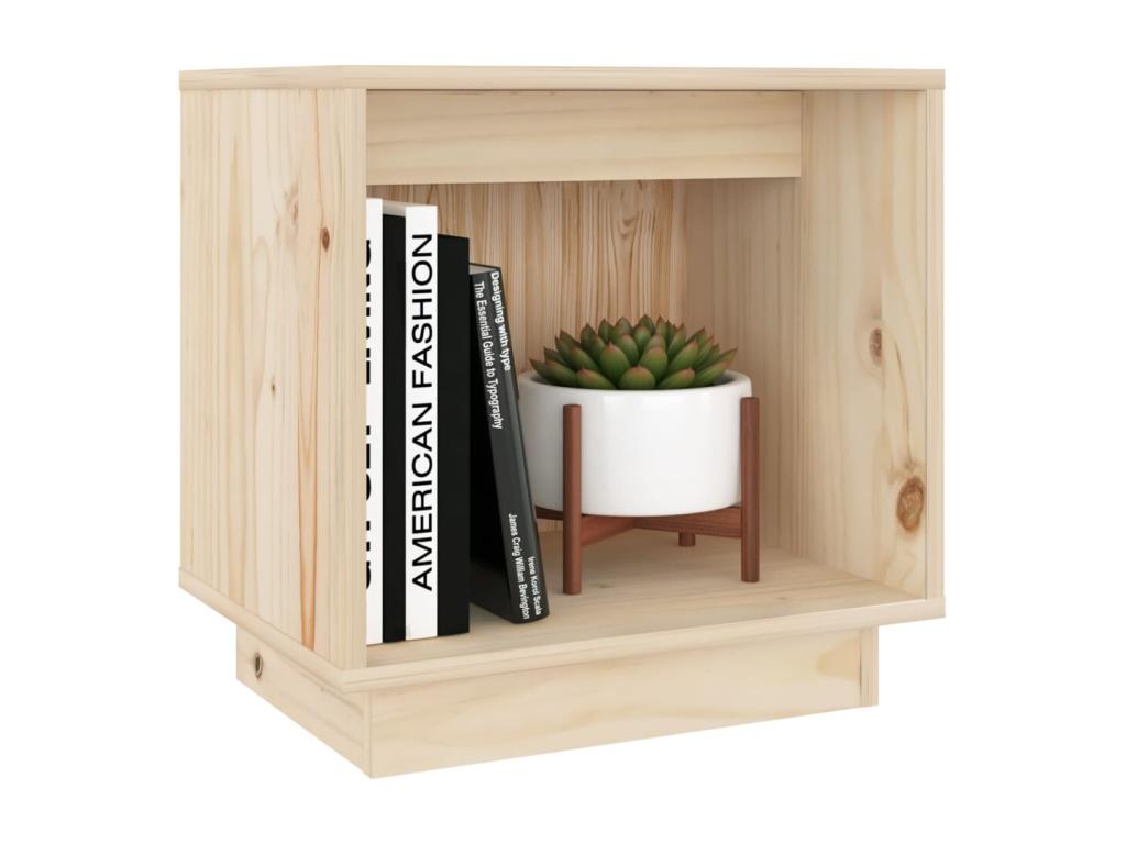Tables de chevet 2 pcs 40x30x40 cm Bois de pin solide LFSA57990