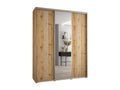 ARMOIRE Lumenao 7 À PORTES COULISSANTES 235.2/190/45 3 portes Lumenao/Argent YYPY36700