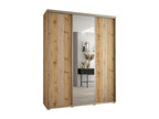 ARMOIRE Lumenao 7 À PORTES COULISSANTES 235.2/190/45 3 portes Lumenao/Argent YYPY36700