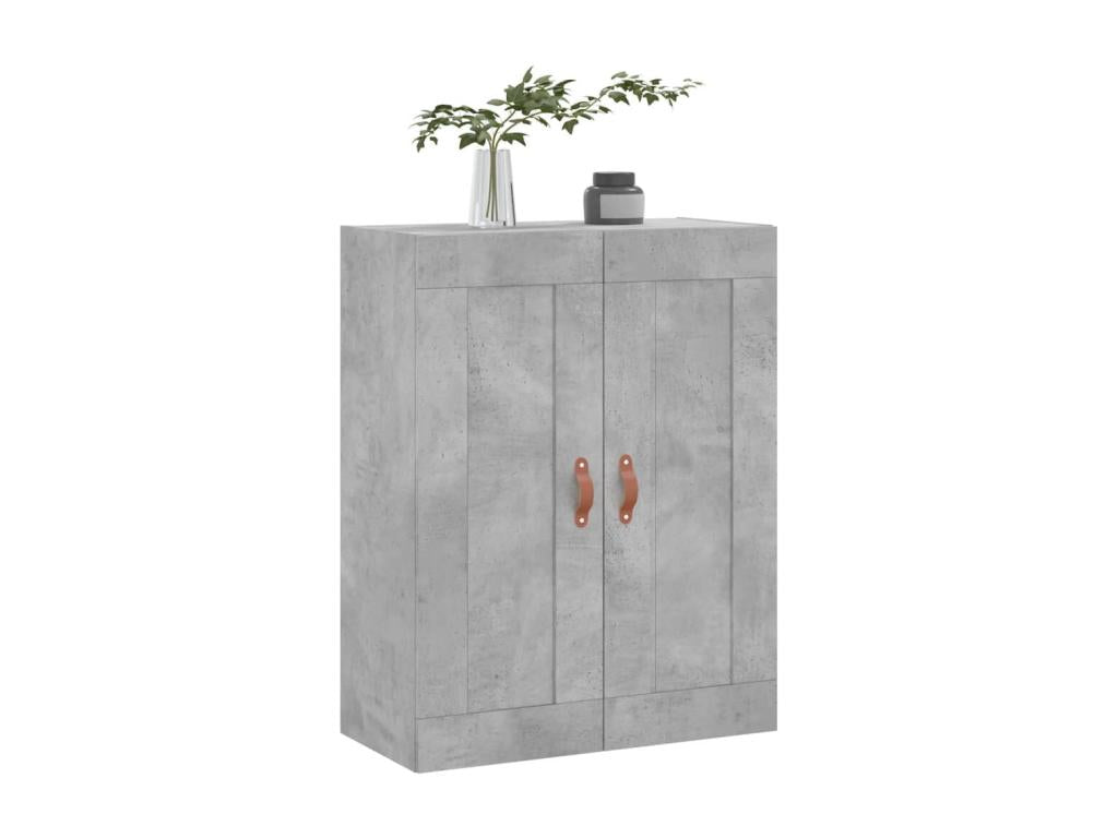Armoire murale gris béton 69.5x34x90 cm bois d'ingénierie UYRP91903
