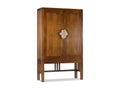 Armoire de rangement en bois massif de Zensova 2 portes 7 tiroirs interieurs Orka 120cm BPLG32752