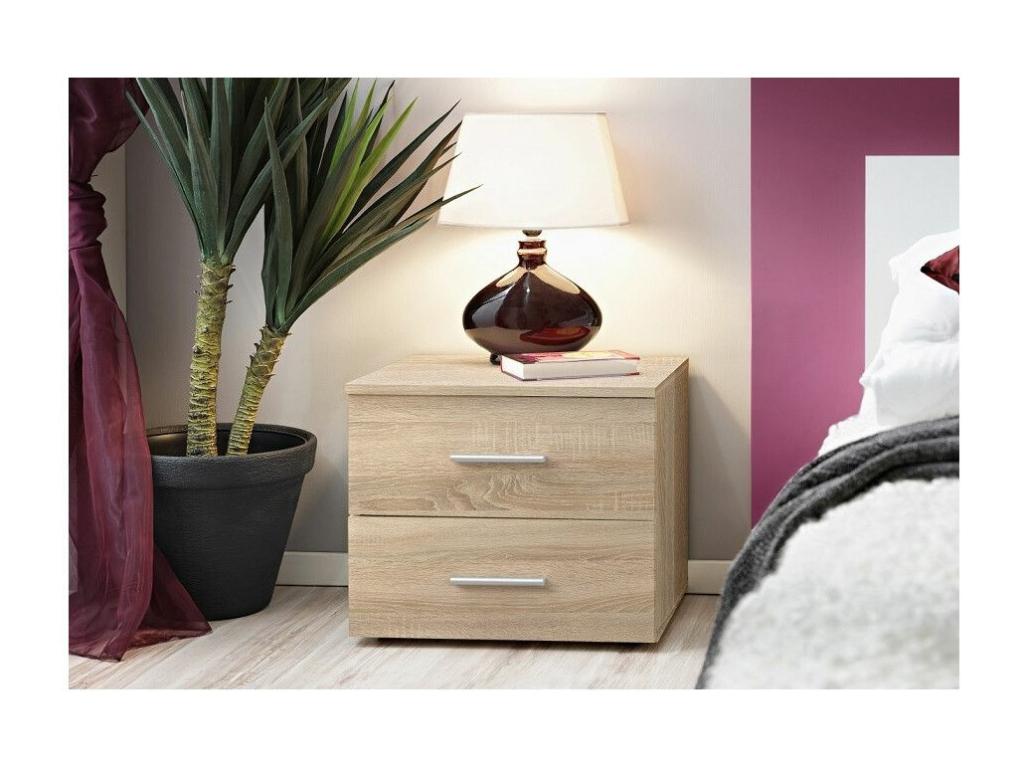 Table de Chevet Lumenao 50cm Chêne FYNF41526