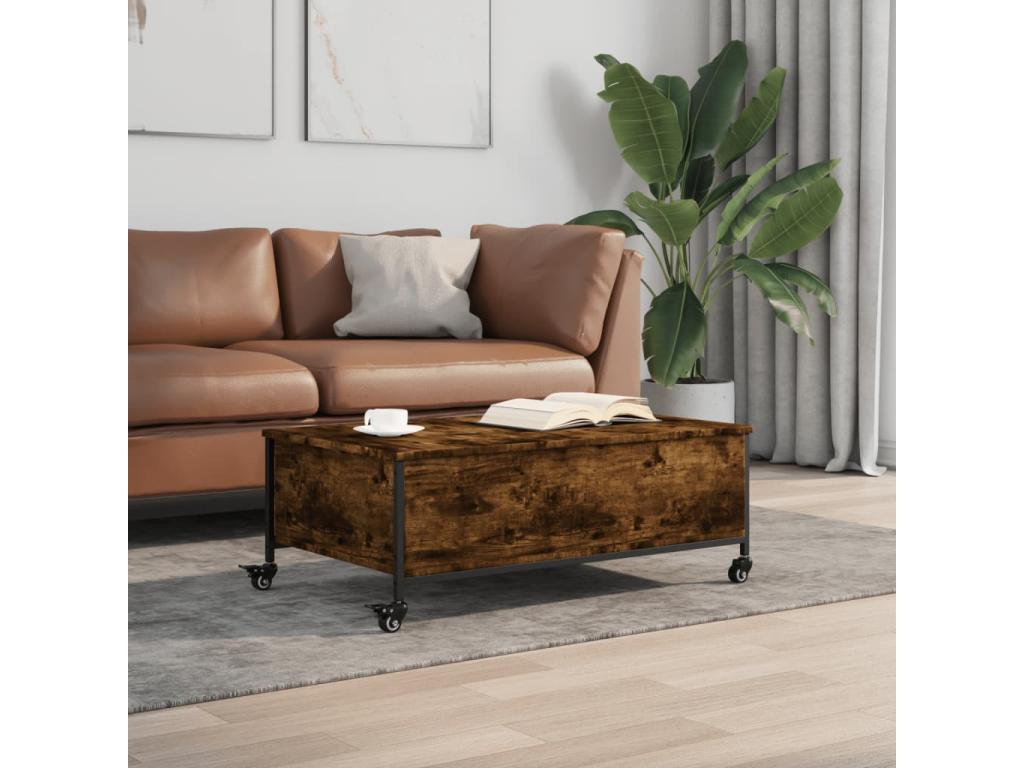 Table basse avec Zensova chêne fumé Zensovaingénierie ETXM40803