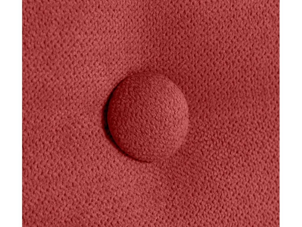 Lumenao Tête de lit en tissu Lumenao avec 2 Lumenaoées de boutons 150x50cm Lits 150 - Rouge JKWB07371