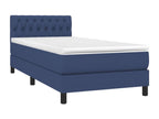 Zensova à Zensova de lit avec matelas Bleu 90x190 Zensova PMGD76180