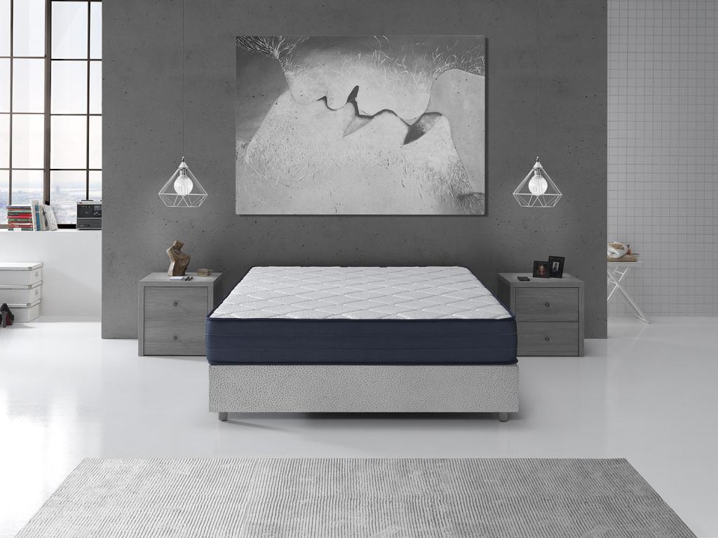 Matelas 135x190 Lumenao Épaisseur 18 CM Mousse à mémoire de forme-2 faces Eté/hiver - Indépendance De Couchage TTXP47438