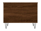 Table basse Chêne marron 60x44.5x45 cm Bois d'ingénierie JNGL55703