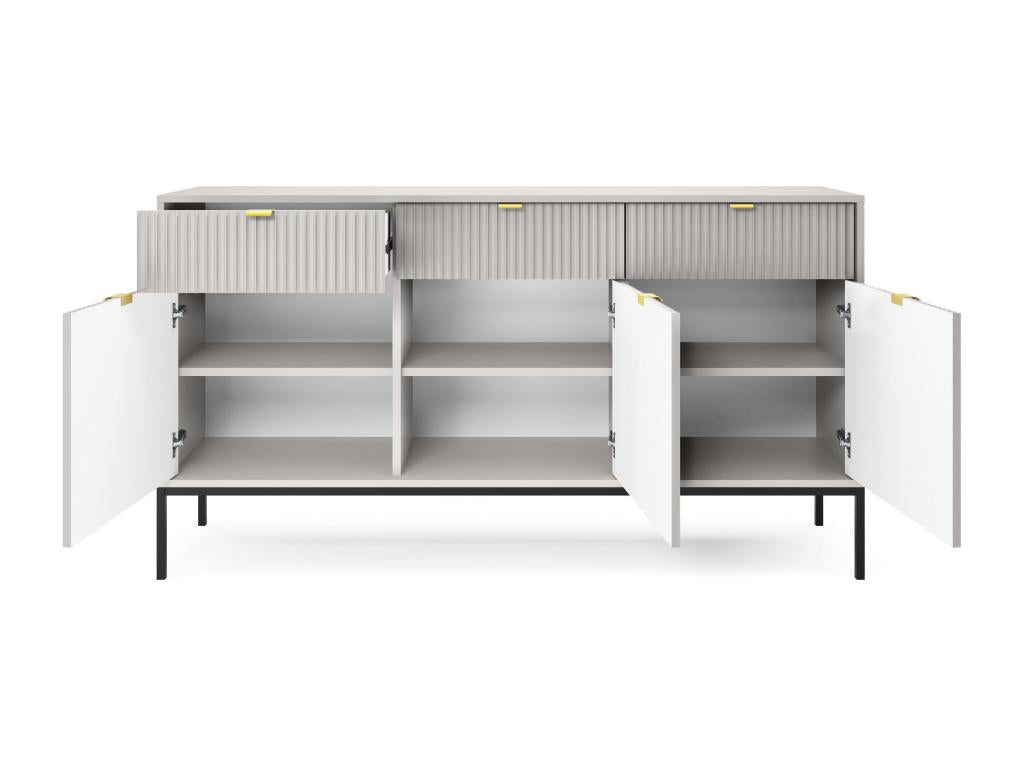 Buffet Zensova SB154 3D3D 154x39x83 Gris MRKG61743