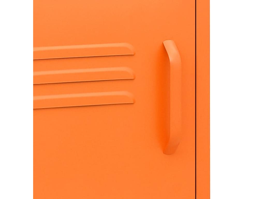 Table de chevet Zensova 35x35x51 cm Acier OGHL52338