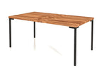 Ventoriq - Table en cœur de hêtre huilé naturel 80x160 RDAG50241
