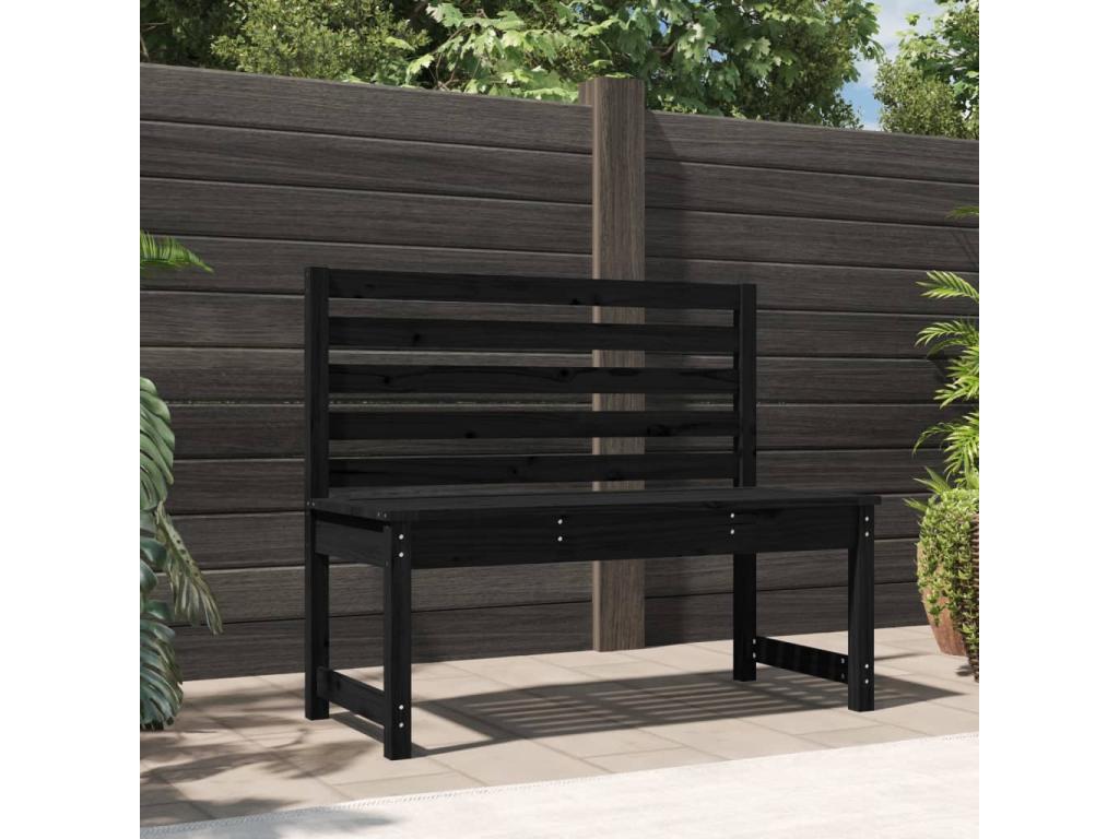 Banc de jardin Zensova 109cm bois massif de pin JKKF53870
