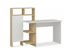 bureau ardoise blanc-chêne 20x60x112 cm BPRB84581