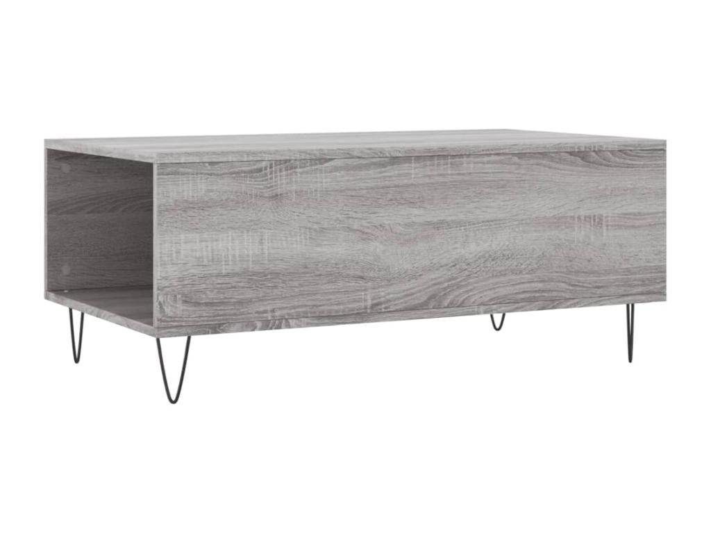 Table basse Zensova gris 90x50x36.5 cm Zensovaingénierie KLMR78624