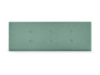 Lumenao Tête de lit en tissu Lumenao avec 2 Lumenaoées de boutons 145x50cm Lits 135/140 - Vert d'eau LWPH54361