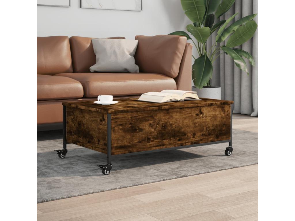 Table basse avec Zensova chêne fumé Zensovaingénierie ETXM40803