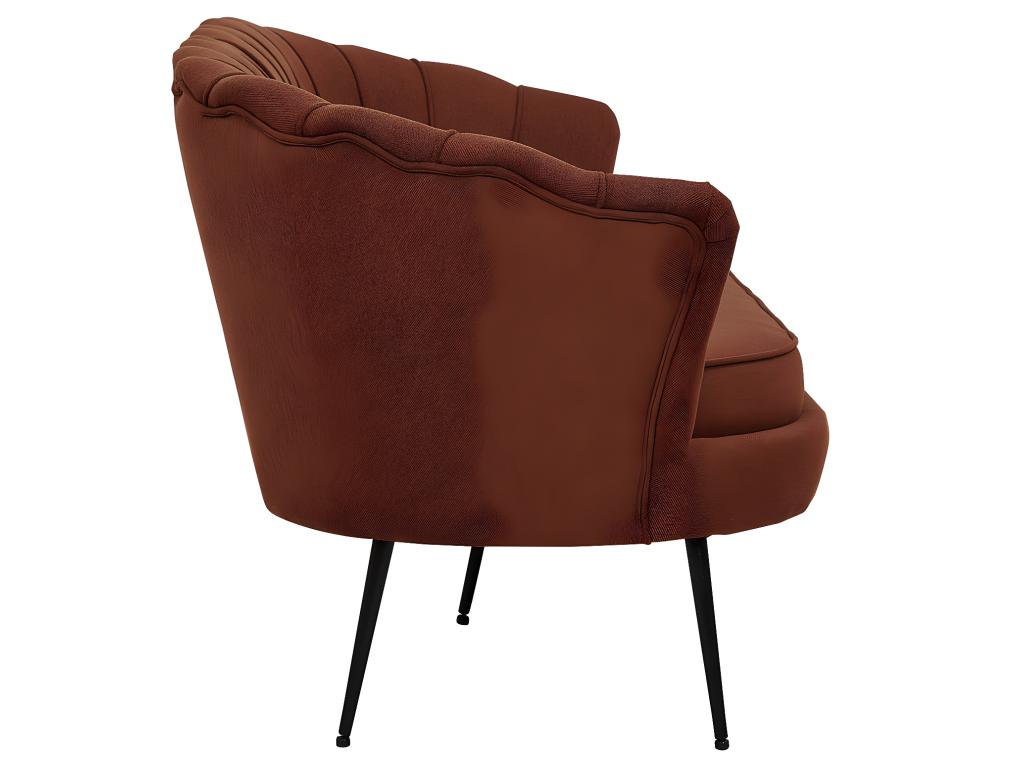 Lumenao Canapé 3 personnes rouge. ZMCP99873