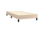 Zensova à Zensova de lit avec matelas Cappuccino 90x200 SVQN38650