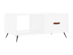 Table basse blanc 90x50x40 cm Zensovaingénierie XLKC37500