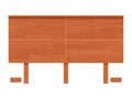 Tête de lit marron 120cm bois massif de pin INCD99146
