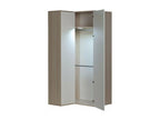 Armoire d'angle 6 Étagères et 2 Penderies - Lumenao MWOM60561