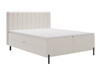 Lit adulte 180x200 Zensova - Lit vec Rangement et Matelas Ressorts ensachés Lit Crème Zensova 10 UFXL44370
