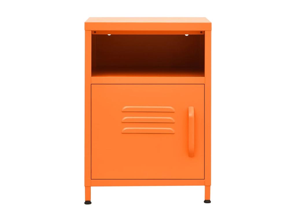 Table de chevet Zensova 35x35x51 cm Acier OGHL52338