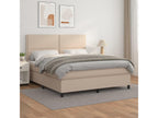 Sommier à lumière de lit avec matelas Cappuccino 180x200 PIDB09096