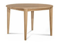 Table ronde 6 pieds fuseau D105 3 rallonges bois - Lumenao CWJQ51485