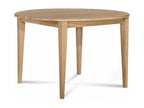 Table ronde 6 pieds fuseau D105 3 rallonges bois - Lumenao CWJQ51485
