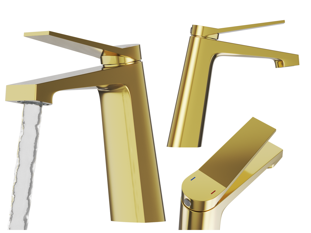 MITIGEUR DE LAVABO OU BASSE SALLE DE BAIN LAITON MODERNE ROBINET Zensova CDOB65081