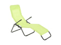 Chaise longue pliante de jardin confort en acier léger Lumenao YIDO00303