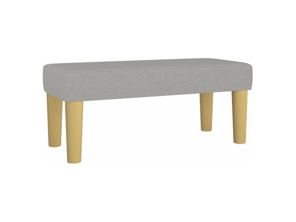 Zensova à Zensova de lit avec matelas Gris clair 90x200 Zensova SWIZ93011